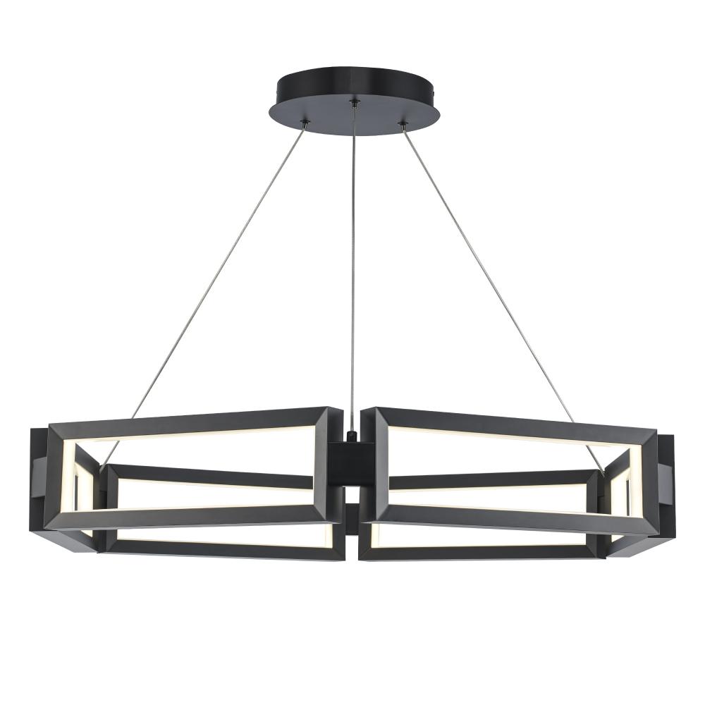 36" LED PENDANT-RECTANGLE LINK